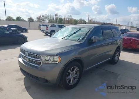 2012 Dodge Durango Crew from USA, damaged, VIN 1C4RDHDG0CC164076
